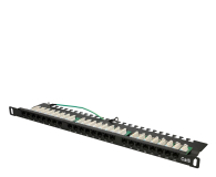 Extralink Patchpanel 24 porty 0.5U CAT6 UTP EX.9663 - 1323252 - zdjęcie 3